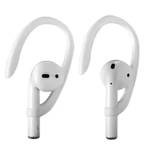 Анти-потеря ремешок наушники держатель для Apple iphone X 8 7 6 Plus 5 SE Airpods наушники Спорт ушной крючок с крыльями колпачок Заушник