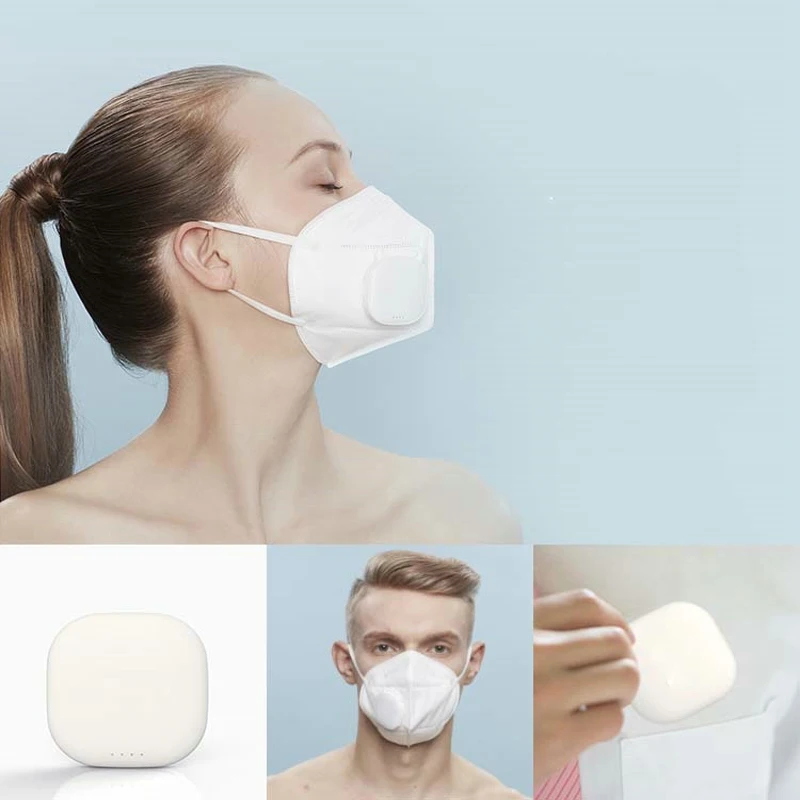 

Electric Masks Electronic Dust Mask Outdoor Pollution Filte Breathable Disposable Cotton Running Anti Fog Haze Fashion Tide