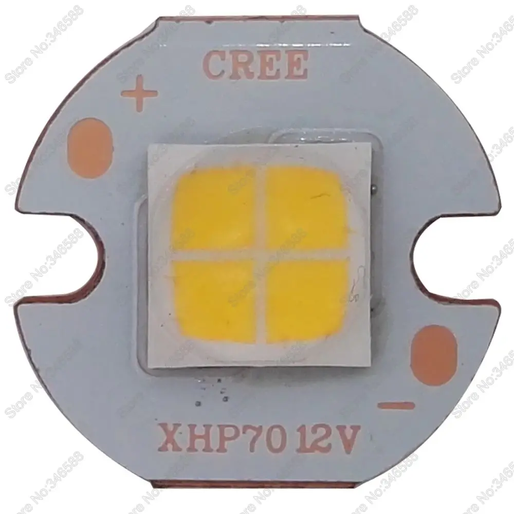 Светодиодный излучатель CREE XHP50 XHP70 холодный белый или нейтральный теплый