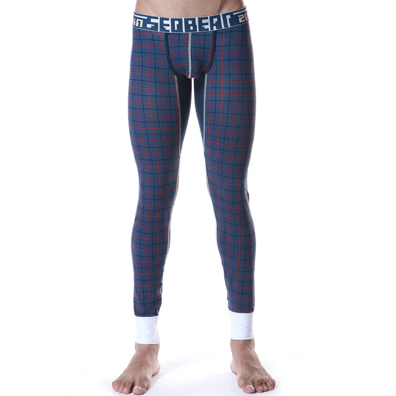 Seobean men's Newest thermal pants comfortable soft cotton long johns fashion male legging Seobean men's Newest thermal pants comfortable soft cotton long johns fashion male legging