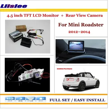 

For Mini Roadster 2012 2013 2014 Car Reverse Backup Rear Camera & 4.3" LCD Screen Monitor 2 in 1 Rearview Parking System