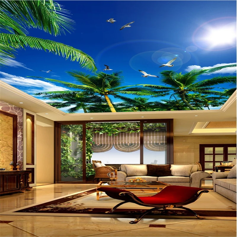 3d wallpaper custom mural non-woven wall stickers Lake mountain stream background bedroom wall wallpaper for walls 3 d