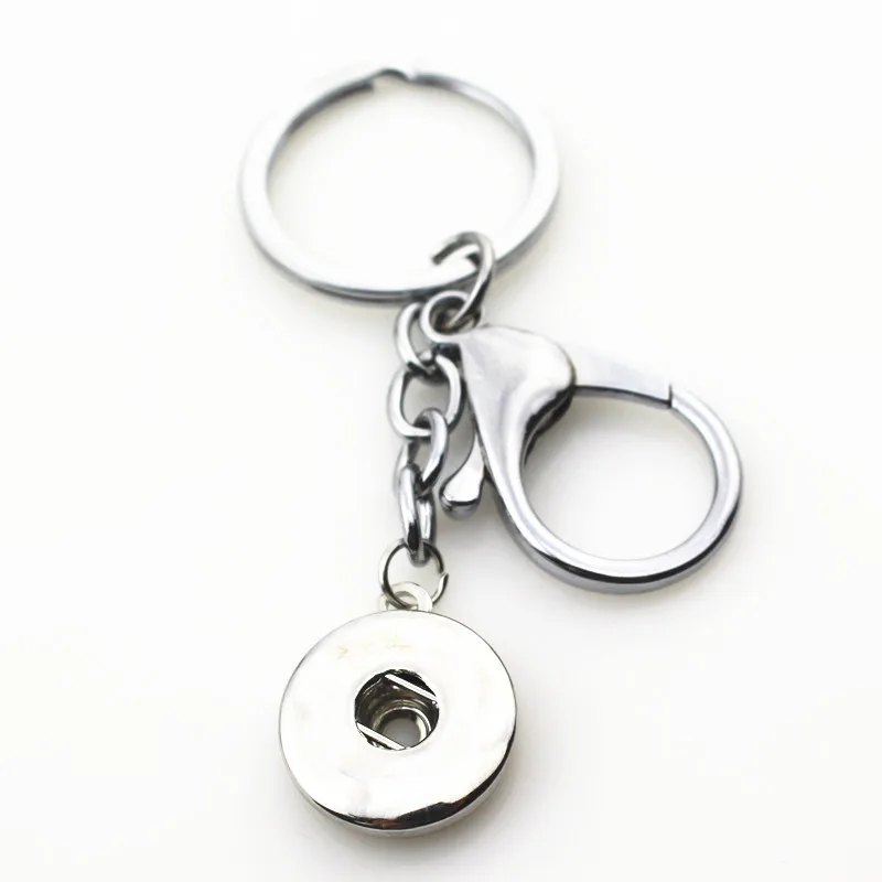

New Arrival 5pcs/lot Interchangeable Lock Snaps Button Accessories Lobster Clasp DIY Snap Keychains Fit 18mm Snap Jewelry