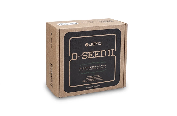 JOYO D-SEED гитарные педали с эффектом delay эффекты задержки гитары ra stompbox двухканальный цифровой задержка True Bypass