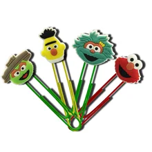 1 шт. Мультяшные уличные фигурки кунжута закрепить зажим для бумаги школьные принадлежности DIY украшения для детей Подарки