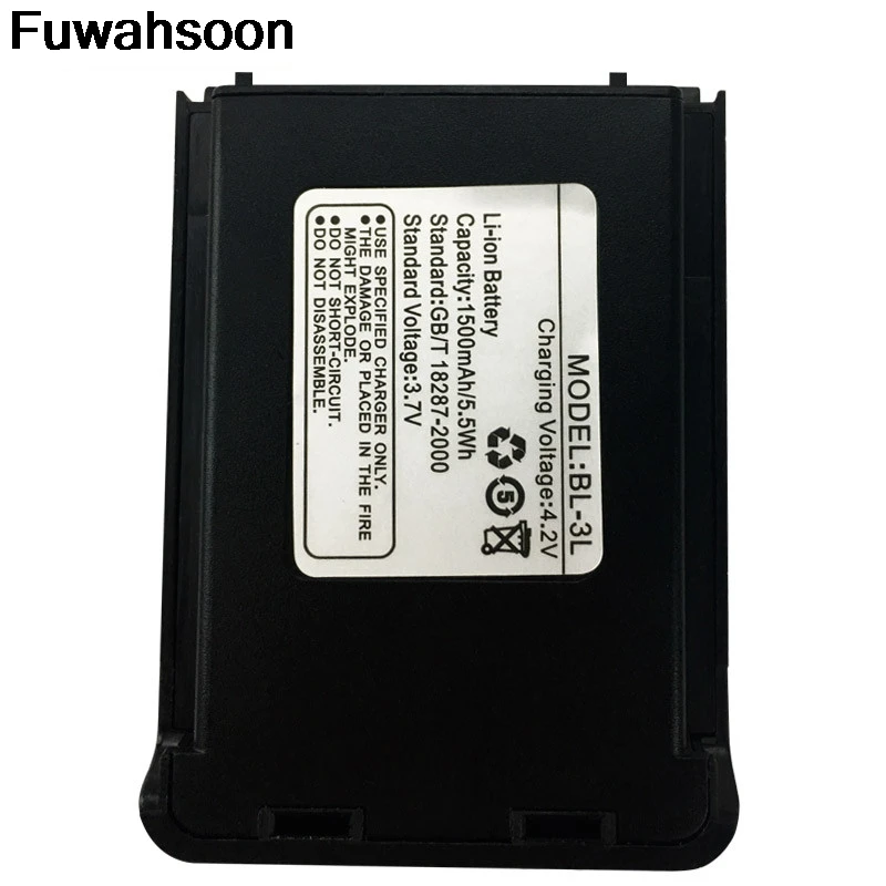

Battery Original BaoFeng UV-3R+ Battery 3.7V 1500mah Li-ion for Baofeng UV3R Walkie Talkie UV3R PLUS