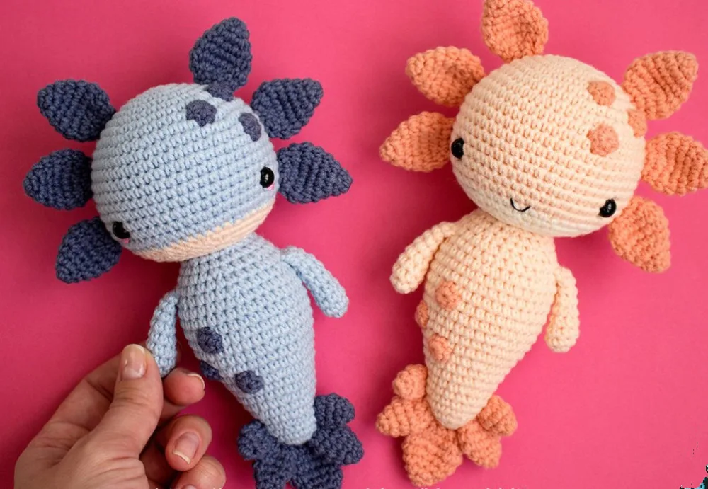 Crochet Brinquedos Amigurumi Floresta Elfo Número Modelo W4111 2 Móbiles e chocalhos para bebês