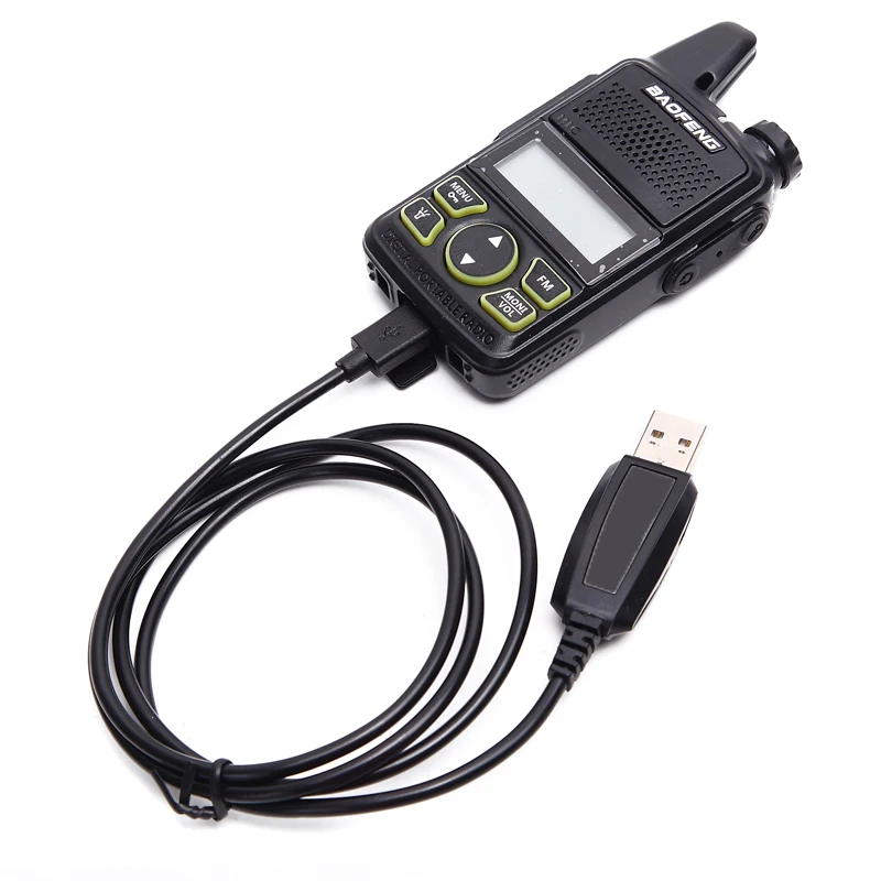 Cabo de Programação Talkie com Driver de cd Usb para Baofeng Rádio Mini Walkie Bf-t1 4 Telefonia e Comunicação