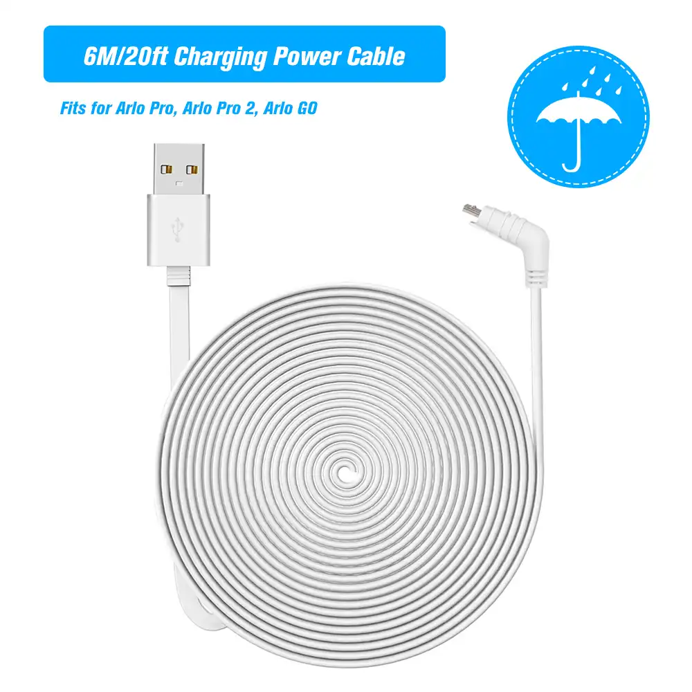 arlo 2 charging cable