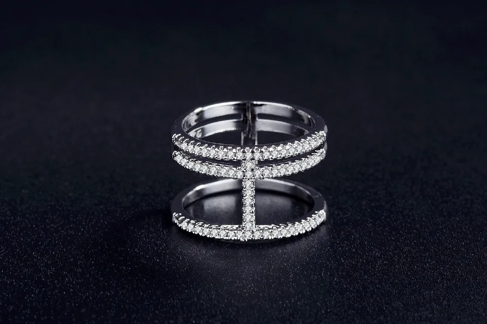 Цельное Настоящее модное обручальное кольцо, кольца вечности для женщин, Трендовое кольцо на палец, ювелирные изделия R4875