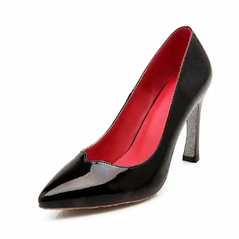 

Women Pumps Concise Style Pointed Toe Less Platform Strange Style Heels Casual Party Wedding Shoes Ladies Pumps Plus Size 32-43