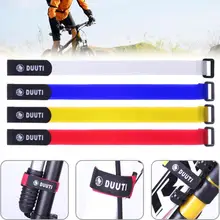 25cm Length Bicycle Handlebar Strap Bicycle Pump Strap Universal Nylon Sticky Tie Fixed Items Bike Strap Bicycle Accessories