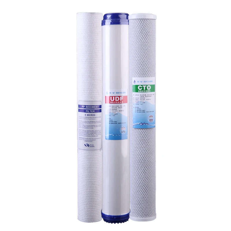 

Water Purifier Water Filter 20-inch Filter Sets PP Cotton Activated Carbon