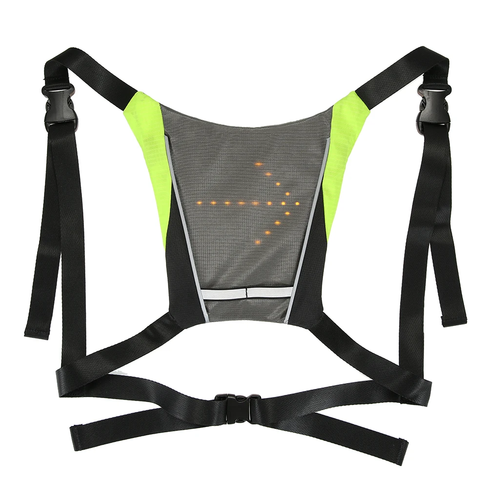 Excellent Lixada Outdoor Sport Cycling Bag Gear for Cycling USB Reflective Vest Backpack with LED Turn Signal Light Remote Control 2