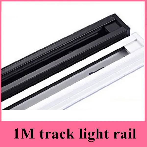 

1m LED track light rail track lighting fixture rail for track lighting Universal rails,track lamp rail,free shipping(10pcs/lot)