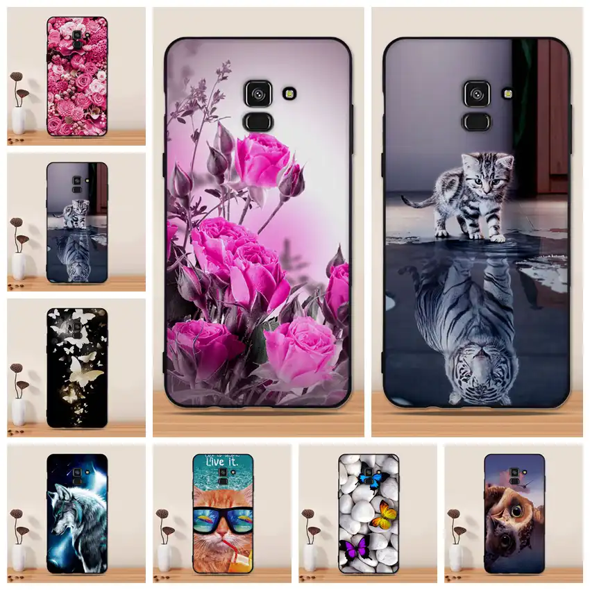 Soft Tpu Case For Samsung Galaxy A8 Plus A 8 2018 Case Cover