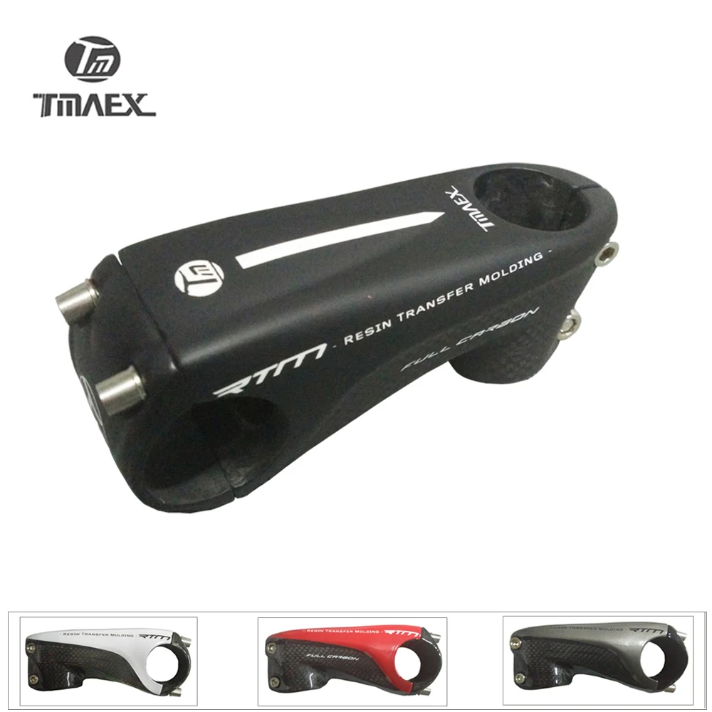 

TMAEX - 2019 New pattern Ultralight Full 3k Carbon Stem Black Matte Road Bike Stem 80/90/100/110mm Mountain Bicycle Parts 145g