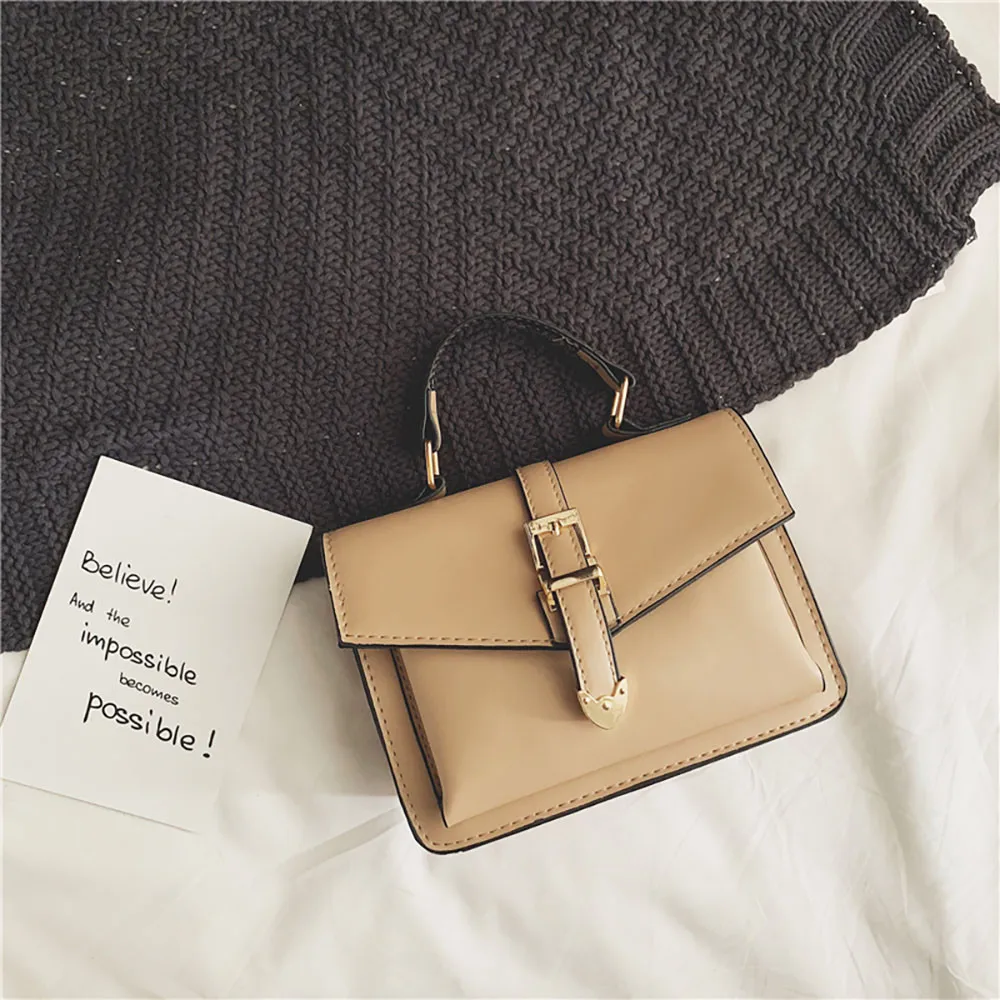 Черные кожаные сумки, женская маленькая сумка, простой в Корейском стиле, сумка через плечо, женские дизайнерские сумки с застежкой, большая емкость 8-30