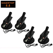 4 шт./лот Co2 ткацкий станок DMX512 CO2 дымовая машина 2 канала Jet направление света Одиночная трубка стрелять 6-8 м нет Светодиодная лампа 90 V/240 V