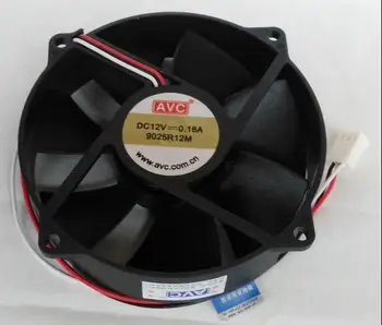 

AVC 9025 9CM 7.2CM 3 0.18A 9025R12M line hole 2000 turn mute 3 line hydraulic circular fan