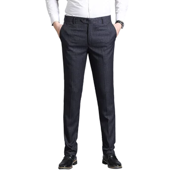 

2019 New Fashion Mens Business Formal Suit Pants Slim Fit Design Men Trouser Pants Custom made