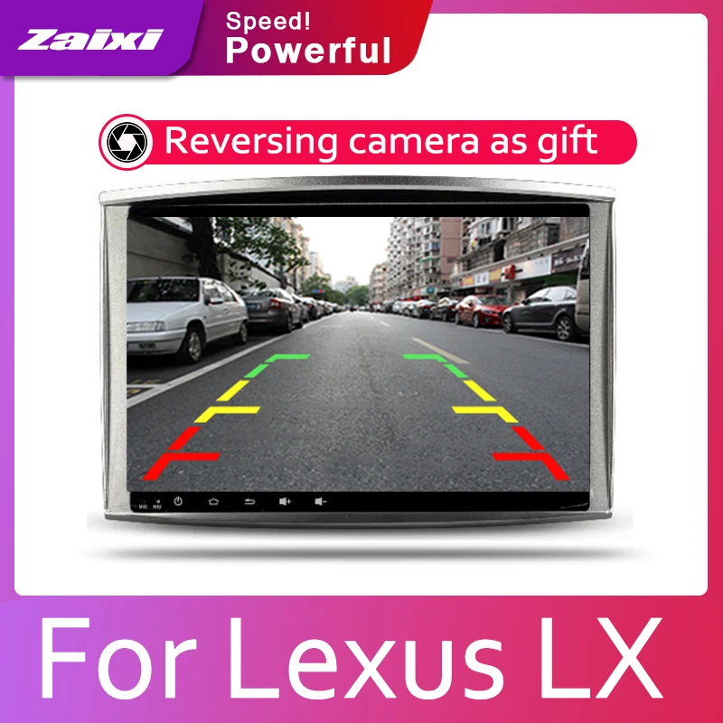 ZaiXi Android 2 Din Автомобильный Радио Мультимедиа Видео плеер Авто Стерео gps карта для Lexus LX 470 2002~ 2007 медиа Navi навигация