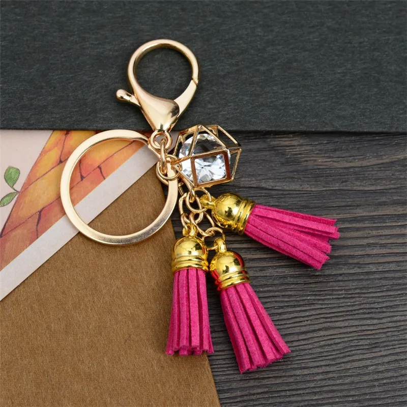 

Fashion Keychain Multi-layer Chain Alloy Tassel Pendant Charm Key Chains Bohemian Accessories for Women Girl