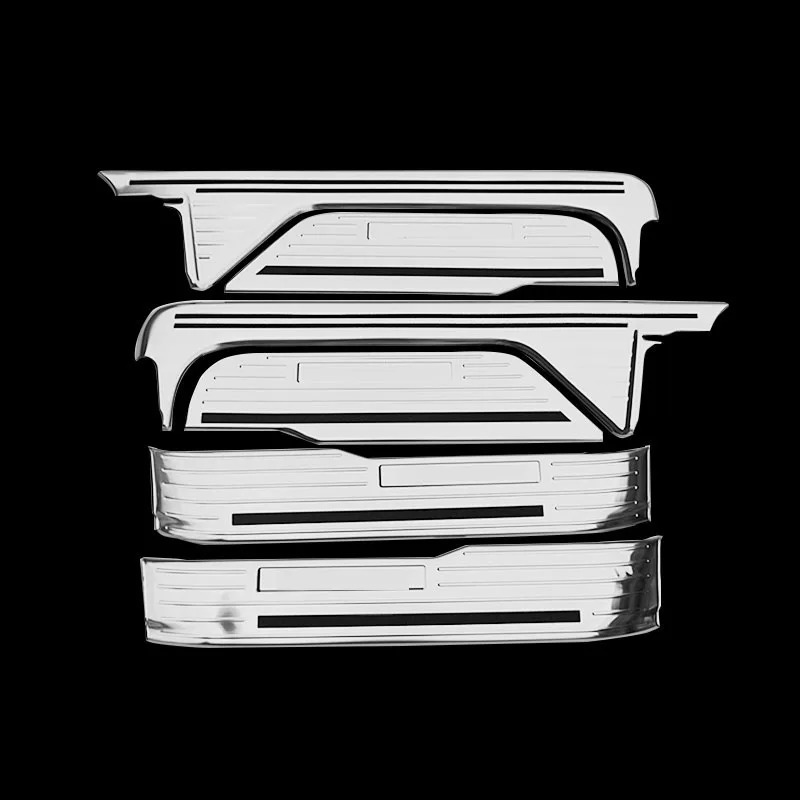 Lsrtw2017 автомобильный Стайлинг автомобиля двери педаль Защитная крышка для nissan quest 2012 2013 RE52 - Название цвета: product picture1
