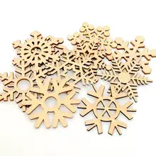10 шт. бревно выдолбленные Снежинка, дерево чип, лист раздел, Защита окружающей среды декоративный кулон