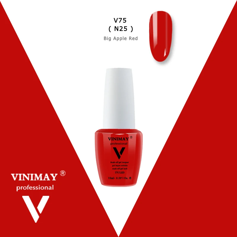 VINIMAY, Новое поступление, гель лак, УФ-гель для ногтей, Гель-лак Vernis, гель Nagellak, Гель-лак для замачивания, Гель-лак, праймер для ногтей, 15 мл - Цвет: V75