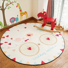 AOVOLL, европейские картонные ковры для спальни, ковры для гостиной, коврики для компьютерного стула, машинная стирка, против морщин, не выцветает