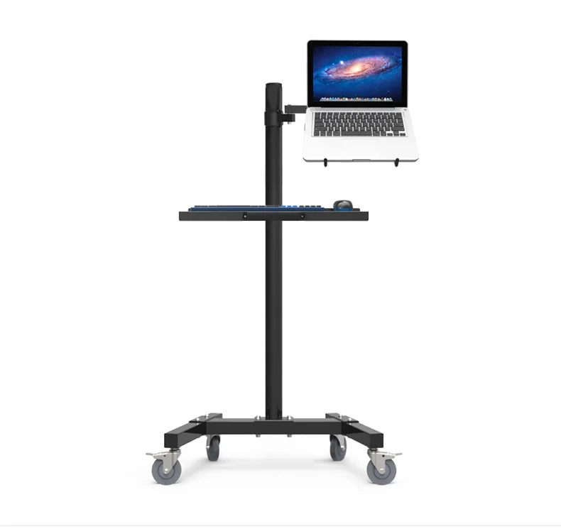 PS Stand Trolley Dual Mount For Monitor And