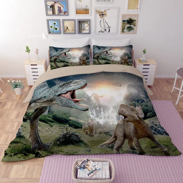 queen size dinosaur bedding set