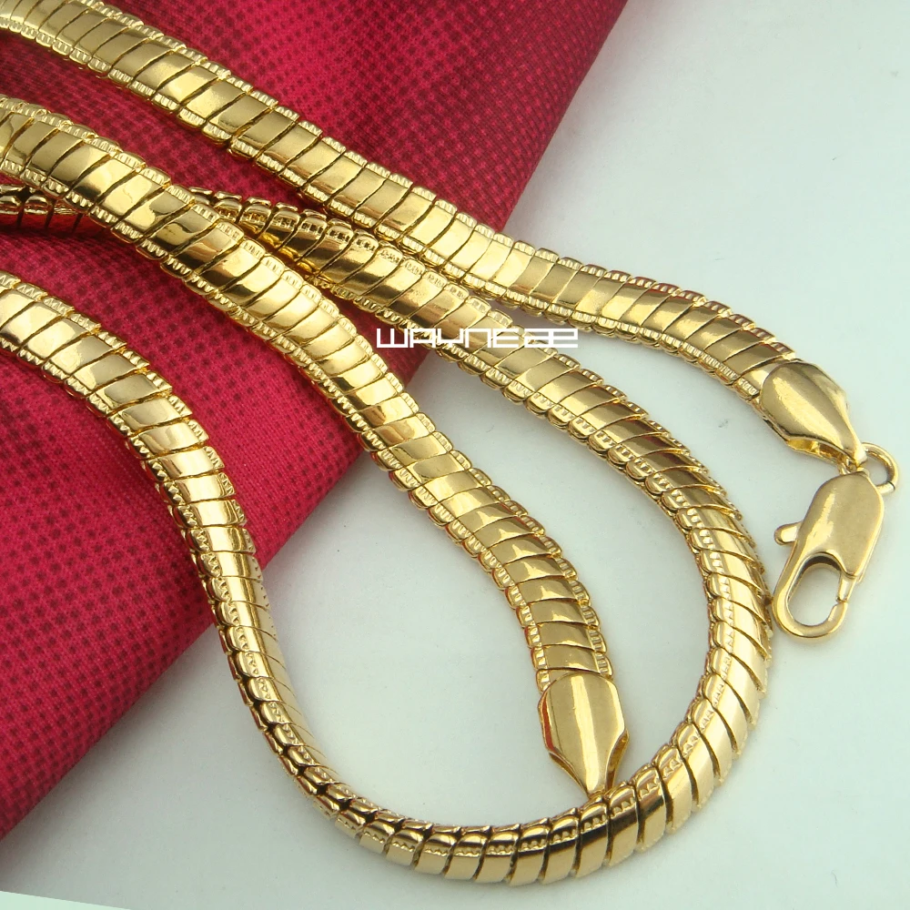 Men GOLD COLOR Necklace Chain 60cm 