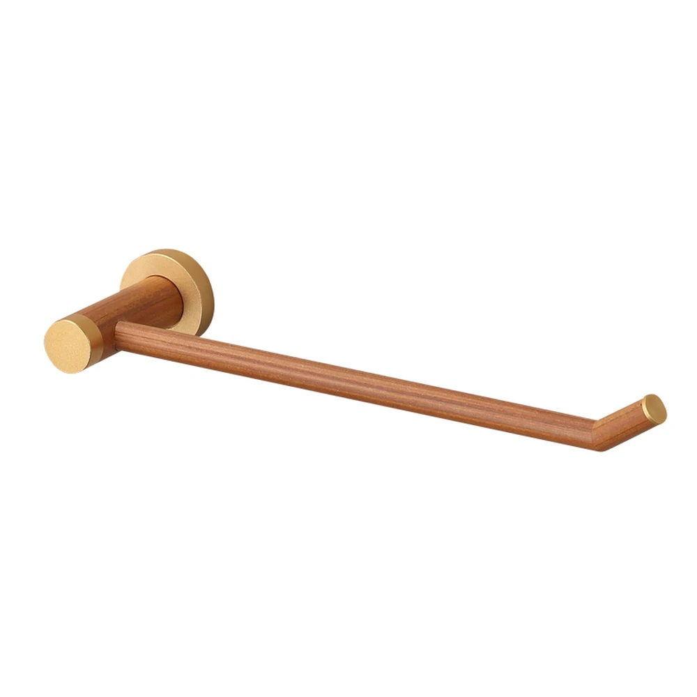 

Archaize wooden towel rack bathroom towel rack hotel bathroom towel rack towel pole wx6220931
