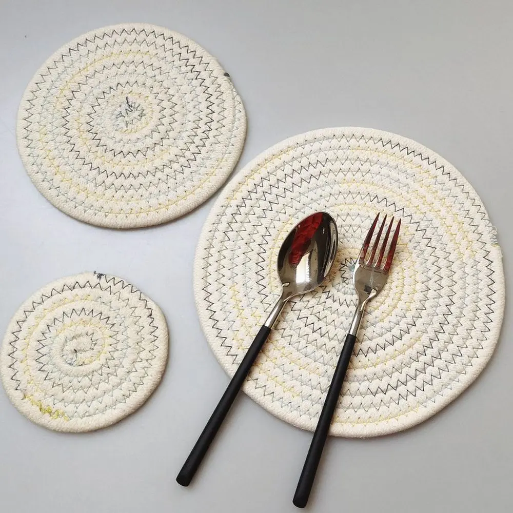 Natural Placemats Table Mat Coasters Heat Insulation pads Straw Dining Woven Cup Rattan Drink Coaster Kitchen Accessories Natural Placemats Table Mat Coasters Heat Insulation pads Straw Dining Woven Cup Rattan Drink Coaster Kitchen Accessories