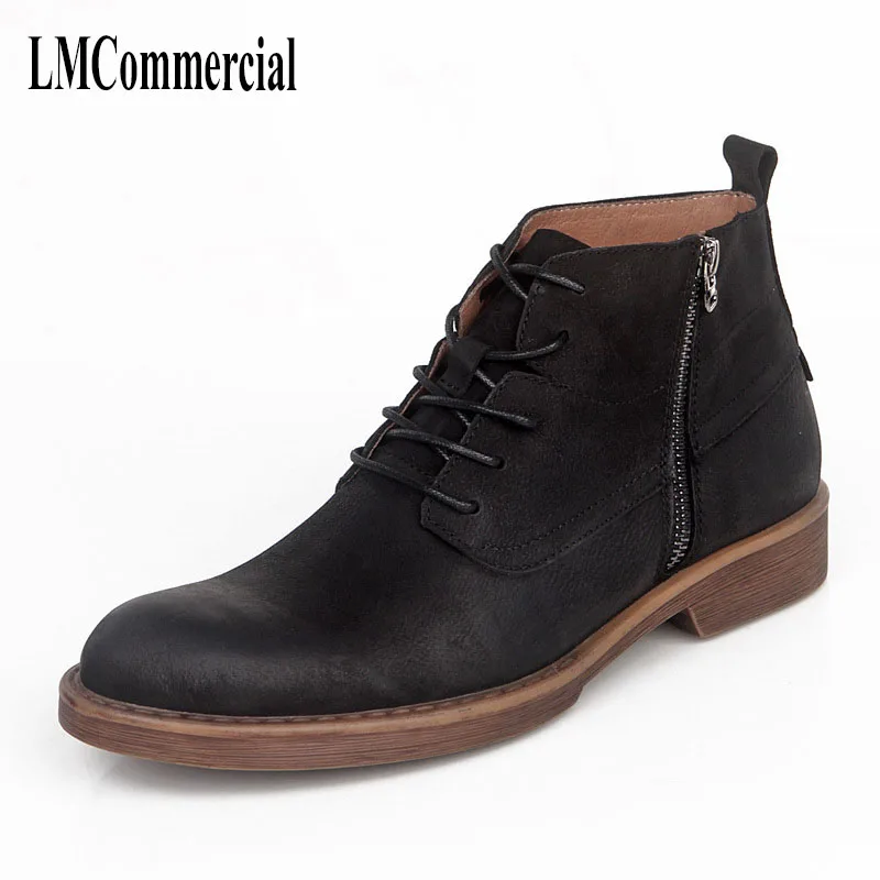 

Bullock Martin winter leisure shoes boots men British high tide boots on behalf of single men cowhide breathable