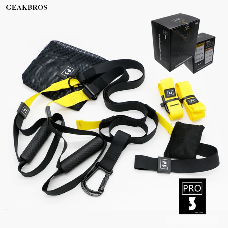 

Resistance Bands Hanging Belt Sport Gym Workout Suspension Exercise Yoga Pull Rope Straps Strength Training Fitness Equipment