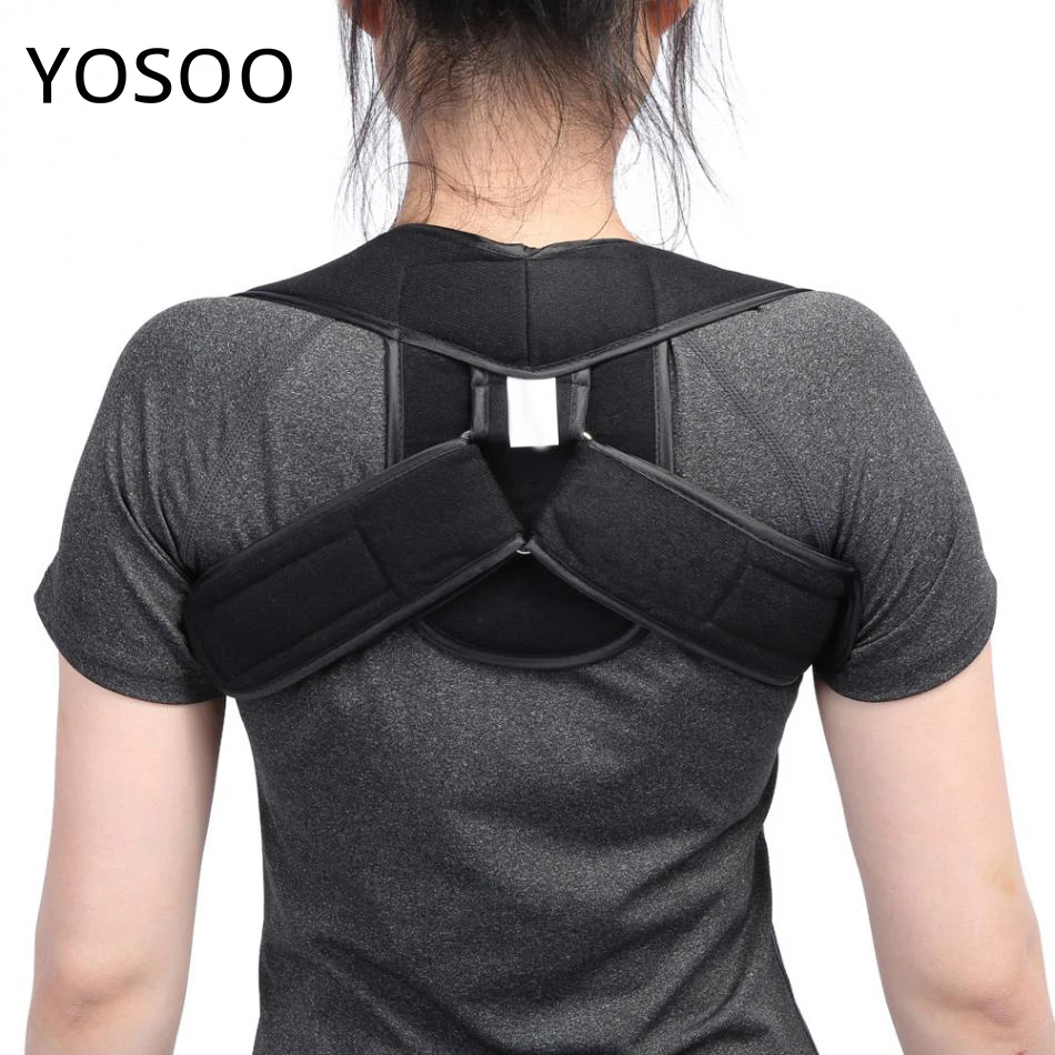 Adjustable Upper Back Shoulder Support Posture Corrector Adult Children