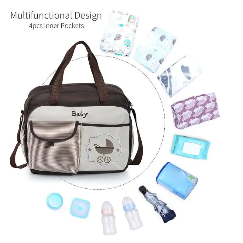 Изолированная водонепроницаемая сумка для подгузников большой емкости сумка для беременных сумка