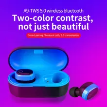 Mini Bluetooth 5 0 Stereo Headset In Ear Wireless Gaming Sport Earphone Earbud HiFi Bass Stereo Earphones Waterproof Handfree