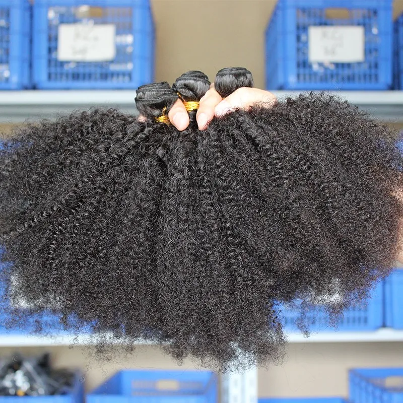 Sale 30 Mongolian Afro Kinky Curly Hair Bundles 100