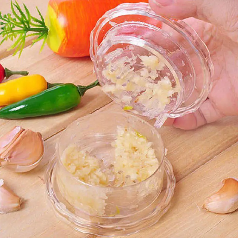 

Useful Plastic Garlic Press Peeler Crusher Masher Twist Garlic Presses Minces Garlic Crushes Gadgets Kitchen Accessories
