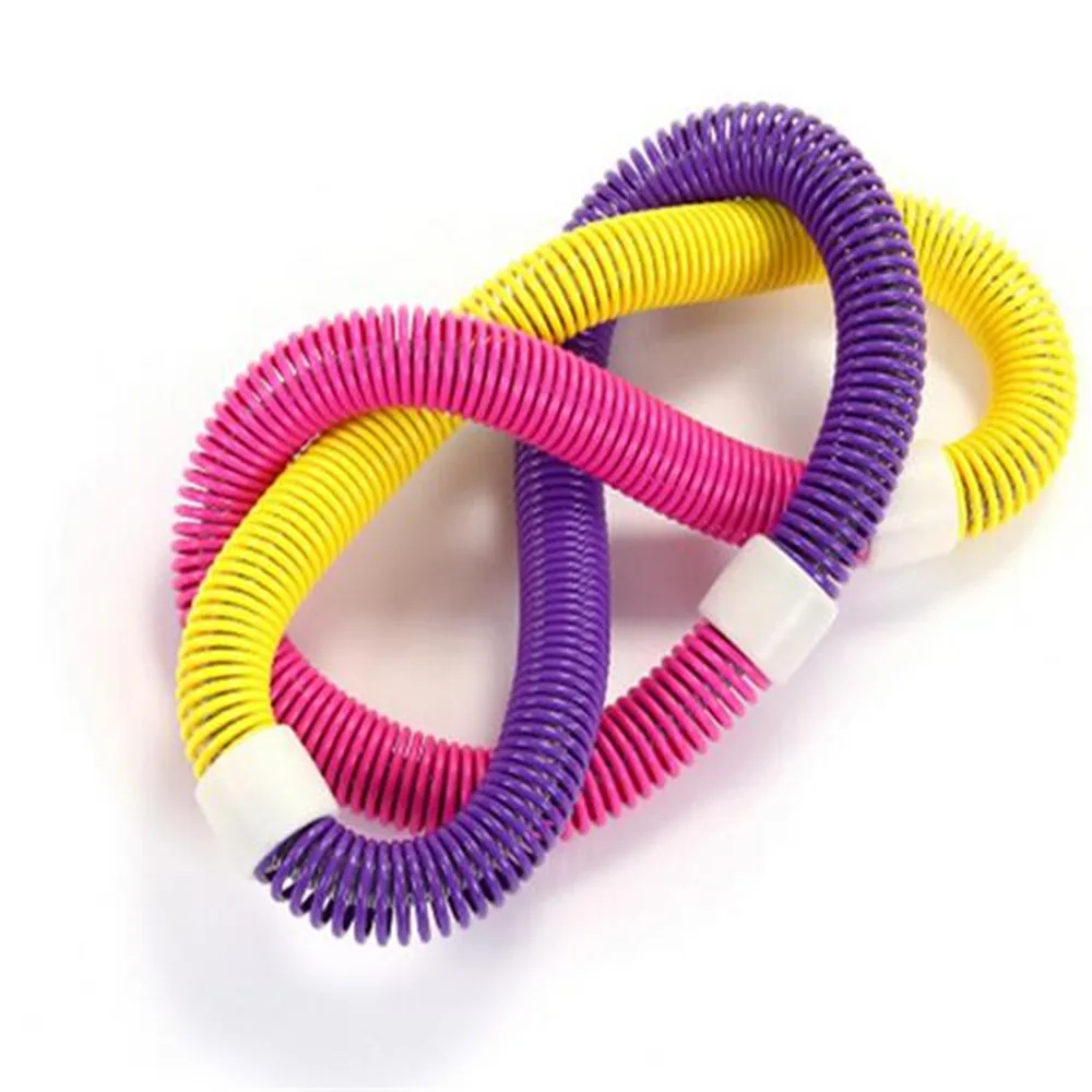 

Multi-color Soft Sport Hoop Yoga Waist Exercise Slimming Spring Sport Hoop Reduce Weight Gymnastics Ring Circle NEW