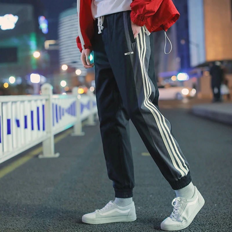 LAPPSTER мужские японские уличные полосатые штаны мужские повседневные цветные спортивные штаны мужские повседневные спортивные штаны