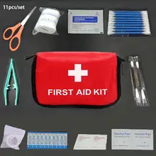 Мини-портативный аптечка для кемпинга, военный набор для выживания, домашний аварийный набор для выживания, тактический дорожный набор, открытый медицинский мешок