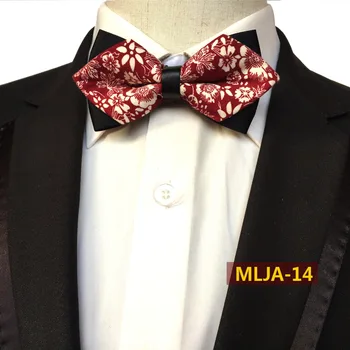 

New Popular Bow Ties Cotton Floral Neckwear Bowtie for Men Suit Bow Tie for Mens Wedding Party Fashion Accessories