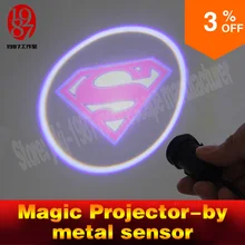 Игровой реквизит для побега номер Магия проектор Опора металлик объект, близкий к датчику для включения проектора и получить фото улики
