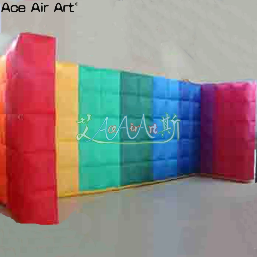  Colorful inflatabe air wallinflatable background wall structure office for background decorations