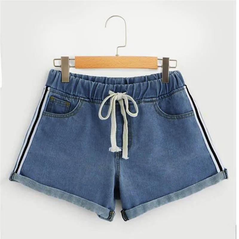 

New Women Summer Short Jeans Denim Female Pockets Wash Denim Shorts Modis Short Jeans Feminino Plus Size Jeansy Damskie A30@